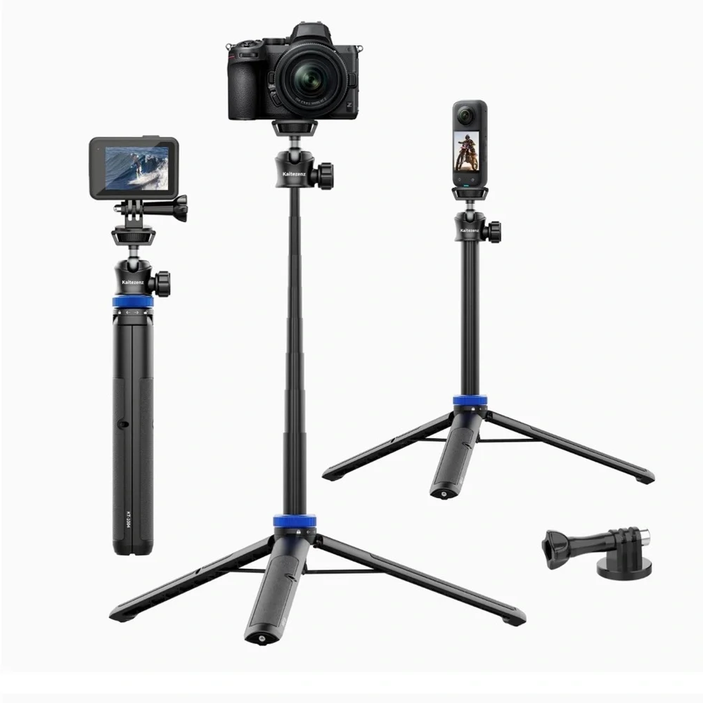 NEW! Lightweight Camera Tripod Stand for GoPro Selfie Stick 62